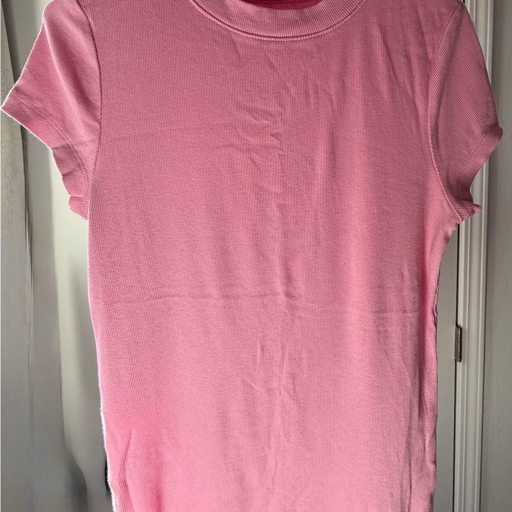 Pink Short Sleeve Top